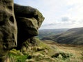 Kinder Scout, Derbyshire. Royalty Free Stock Photo