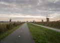 Kinderdijk Windmills, Netherlands Royalty Free Stock Photo