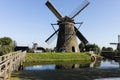 Kinderdjik windmills in Holland Royalty Free Stock Photo