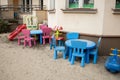 Kindergarten courtyard in Sopot, Poland