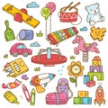 Kindergarten toys and equipment doodle set