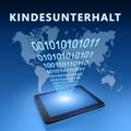 Kindesunterhalt Royalty Free Stock Photo