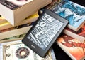 Kindle e book reader Royalty Free Stock Photo