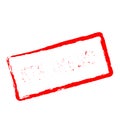 KINDNESS red rubber stamp isolated on white. Royalty Free Stock Photo