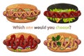 Kinds of hotdogs