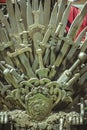 Kinds, royal throne made of iron swords, seat of the king, symbol of power and reign