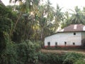 Gokarna India. streets of the old Indian city