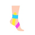 Kinesiology therapeutic tape