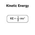 kinetic energy formula in physics