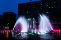 Kinetic fountain in Drobeta Turnu Severin