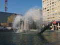 Kinetic fountain, Drobeta Turnu Severin