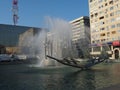 Kinetic fountain, Drobeta Turnu Severin