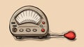 Kinetic Lines And Curves: A Surprisingly Absurd Doodle Of A Radio With A Red Heart