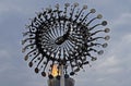 The kinetic sculpture of the Olympic Pyre of Rio 2016 Games, Rio de Janeiro Royalty Free Stock Photo