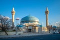 King Abdullah I Mosque in amman, jordan