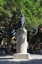 King Alfonso Henriques statue Royalty Free Stock Photo