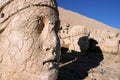 King Antiochus Statue in Mount Nemrut Royalty Free Stock Photo