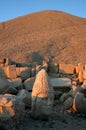 King Antiochus Statue in Mount Nemrut Royalty Free Stock Photo