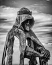 King Arthur statue, Tintagel, Cornwall