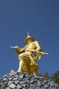 King Bayint Naung monument Royalty Free Stock Photo