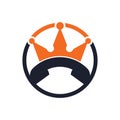 King call vector logo design.