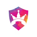 King call vector logo design.