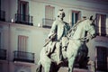 King Carlos III Equestrian Statue Famous Tio Pepe Sign Puerta de
