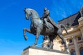 King Carol I statue in Bucharest Royalty Free Stock Photo