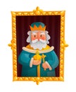 King Cartoon Portrait