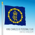 King Charles third personal flag, United kingdom