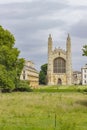 King college of Our Lady and Saint Nicholas of Cambridge Royalty Free Stock Photo