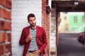 King of cool. a handsome young man spending the day in the city. Royalty Free Stock Photo