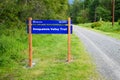 King County sign for the Snoqualmie Valley Trail