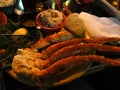 King Crab Dinner Feast Royalty Free Stock Photo