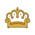 King Crown Home Golden Furniture Sofa Seat Chair