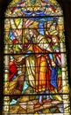 Crusades Stained Glass King Saint Louis Cathedral New Oreleans Louisiana Royalty Free Stock Photo
