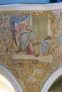 King David, fresco in the church of Our Lady of Snow in Kutina, Croatia