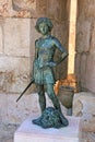 King David statue, Jerusalem, Israel. Royalty Free Stock Photo