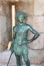 King David statue, Jerusalem, Israel. Royalty Free Stock Photo