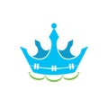 King dental logo , abstract dental logo