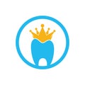 King Dental logo designs concept vector.