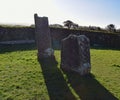 King Doniert`s Stone in Cornwall, England Royalty Free Stock Photo