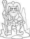 King of the Dwarves Royalty Free Stock Photo