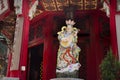 King of the east and God of music in Four Heavenly Kings at Wong Tai Sin Temple in Hong Kong, China