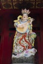 King of the east and God of music in Four Heavenly Kings at Wong Tai Sin Temple in Hong Kong, China