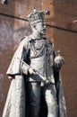 King Edward VII Statue, Reading Royalty Free Stock Photo