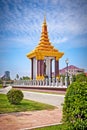 King Father Statue Norodom Sihanouk in Phnom Penh, Cambodia.