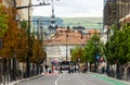 King Ferdinand Street - Cluj-Napoca - Romania Royalty Free Stock Photo