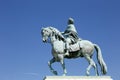 King Frederik V on horseback