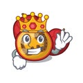 King fruit tamarillo above mascot wood table